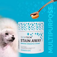 Картинка Пудра-удалитель слезных дорожек Show Tech Stain Away от магазина Petcetera