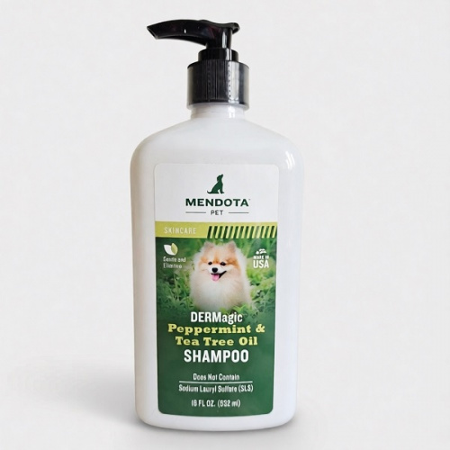 Картинка Шампунь Масло Мяты Перечной и Чайного Дерева DERMagic