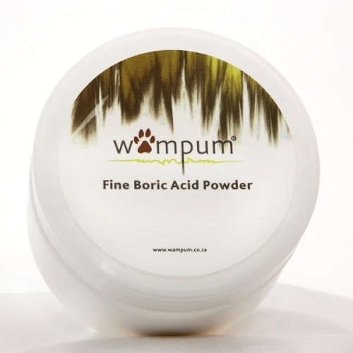 Картинка Пудра для устранения слезных дорожек Fine Boric Acid WAMPUM от магазина Petcetera